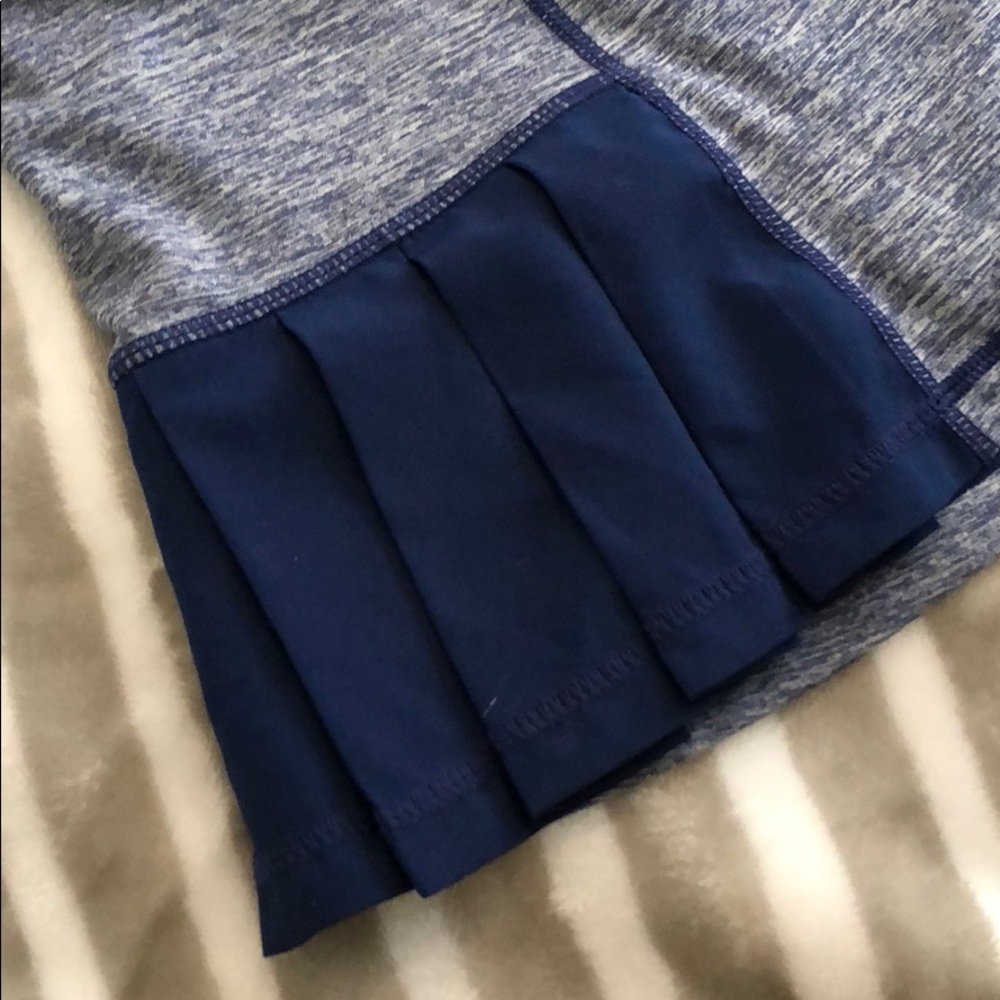 Navy Ruffle Skort - Picture 2 of 5